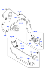 Reservoir Hose LR001095 Compatible With FREELANDER 2 (L359) | LR2